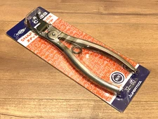 SUPERTOOL Snap Ring Pliers (Fixed Jaw Type) Curved Jaw for Shafts CS3B 192mm×40