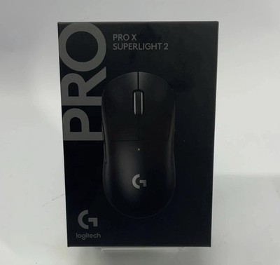 New Logitech Pro X Superlight 2 910-006628 Wireless Mouse Black   