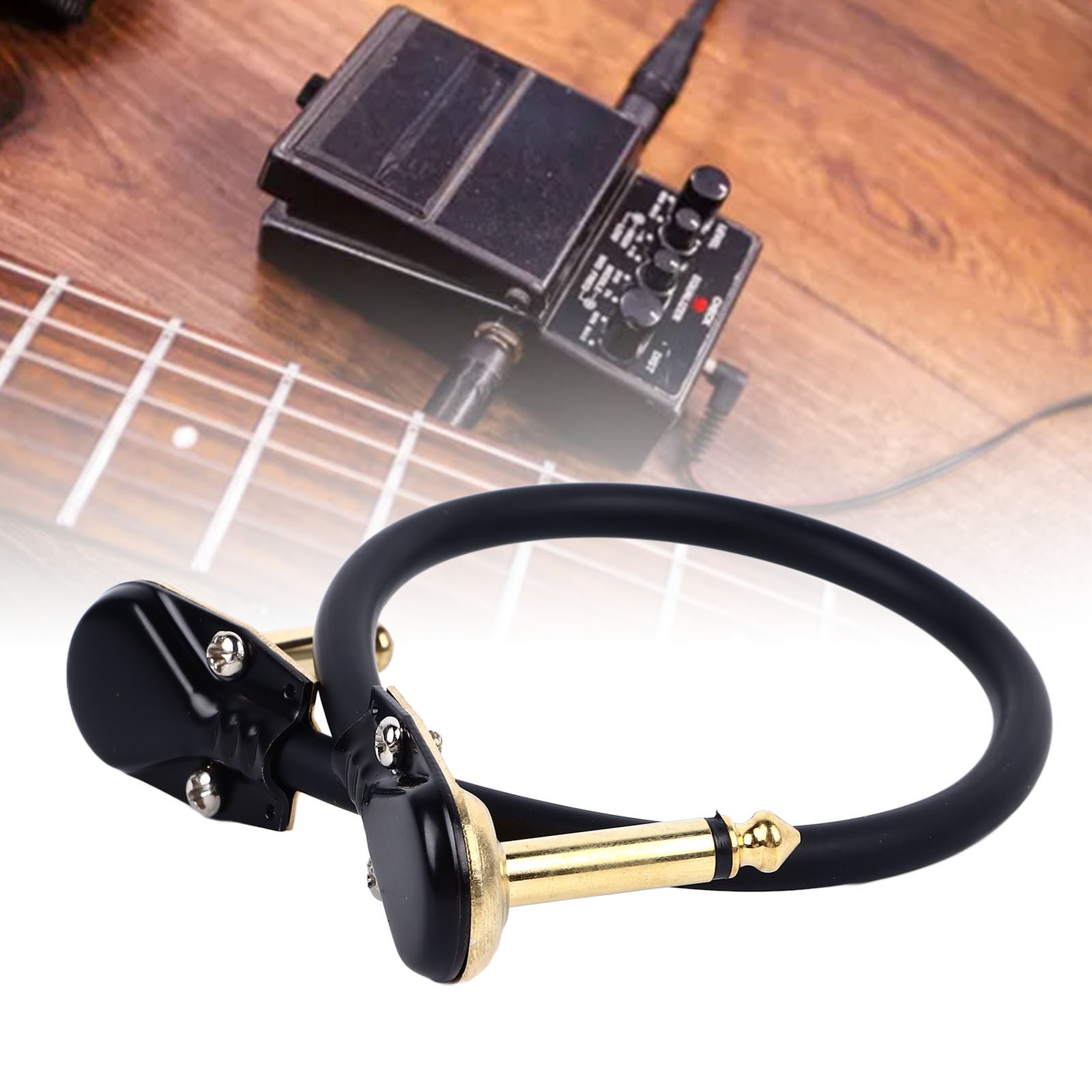 Electric Guitar Effect Pedal Cable Flat Patch Power Supply Instrument Accessorie