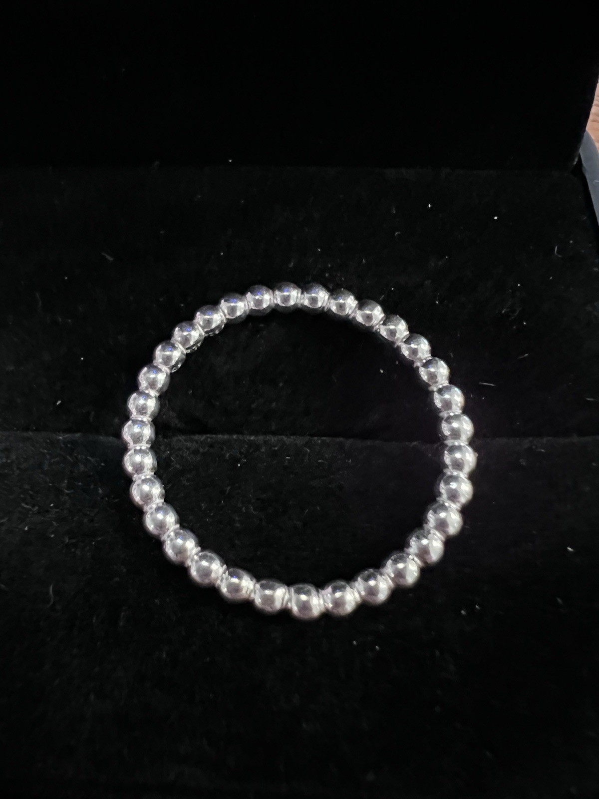 PANDORA 🔑 Retired  AUTHENTIC Beaded STACK Sterli… - image 4