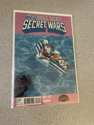 Deadpool s Secret Secret Wars #2 Bachalo Variant NM 1st cover app. Of Gwenpool