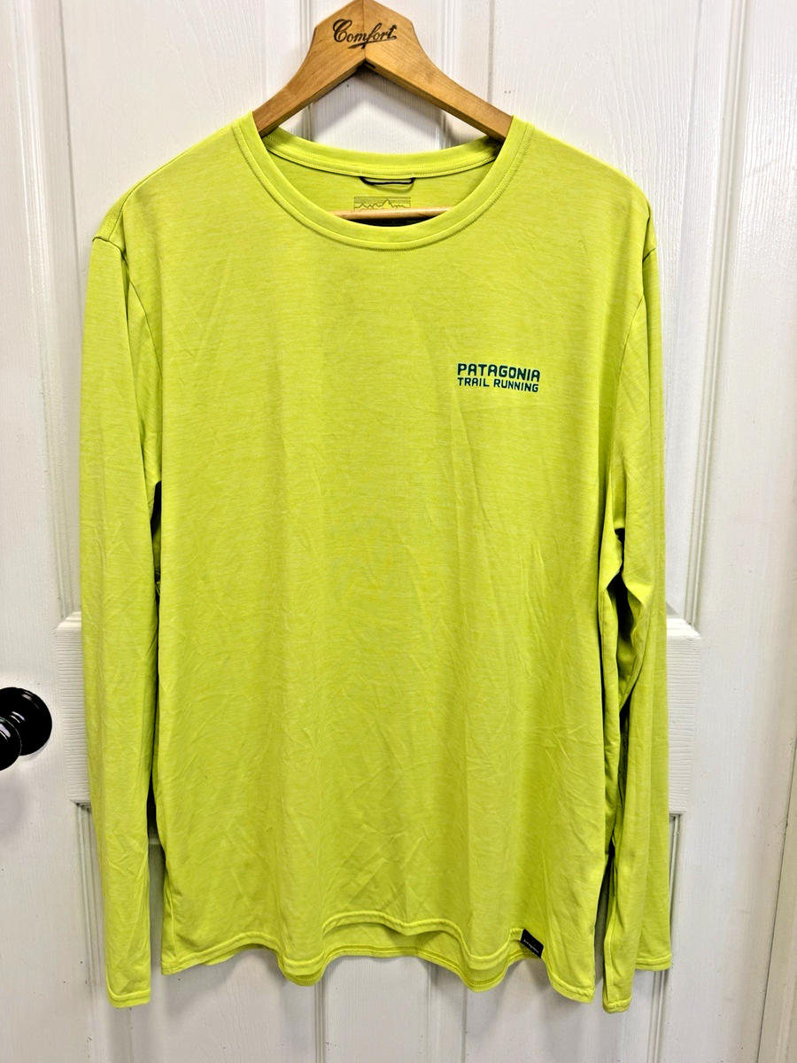 Patagonia Trail Running Shirt Capilene Cool Daily Long Sleeve
