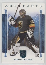 2022-23 Upper Deck Artifacts Goalies Turquoise Robin Lehner #144 06x7