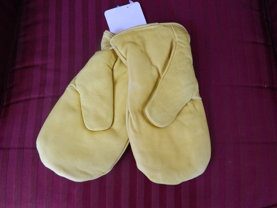 Guantes de cuero forrados térmicos Kinco Axeman guantes nieve frío esquí trabajo XL NUEVOS NUEVOS CON ETIQUETAS Foto 3 de 4