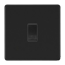 BG Screwless Matt Black Custom Grid Switch Panel Labelled Kitchen Appliance