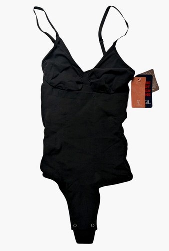 Shapewear Bodysuit Tummy Control Seamless Sculpting Thong Snatched Waist M/ L