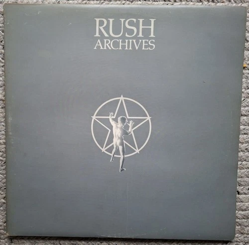 Rush "Archives" First UK Press 1978 VG Triple "Fly by night" "Caress of Steel"