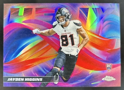 2025 Topps Chrome Jayden Higgins Base (RAW)
