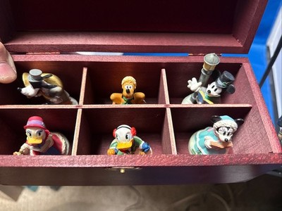 Lenox Disney Christmas Thimbles with Case