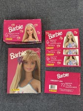 Vintage 1989 Panini Barbie Color Photocards 36 Packs  Album, 6 cards per Pack