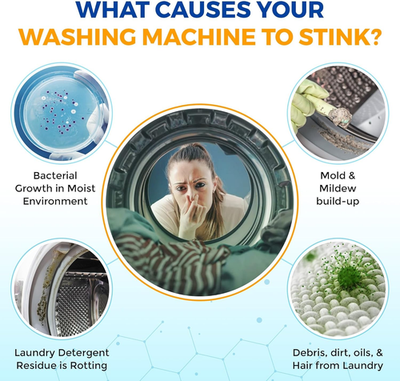 #ad #ad Washing Machine Cleaner Deodorizer amp; Descaler 6 Pack Active Deep Cleaning... $15.04