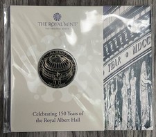 2021 £5 Coin Celebrating 150 Years of the Royal Albert Hall Royal Mint