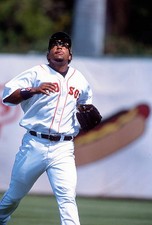 Manny Ramirez Boston Red Sox in action during an Major League Base- Old Photo 3