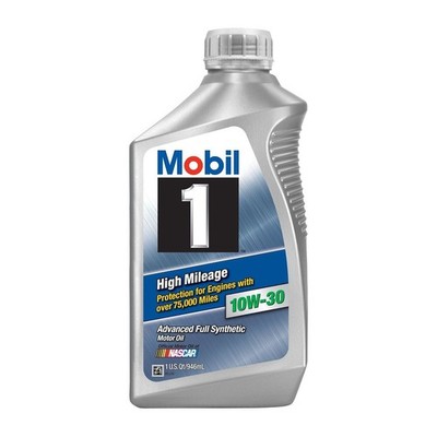 MOBIL M1 HI MILEAGE 10W30 QT.- 103535