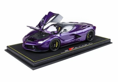 1/18 BBR Ferrari LaFerrari diecast - Purple Dubai- Viola tailor - NEU&OVP Modell