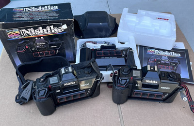 3 Nishika N8000 35mm Film 3-D Camera Lot 3D 30mm Quadra Lens System Japan