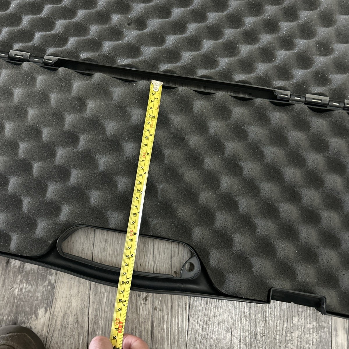 DoskoSport Single Rifle Hard Case - Black Plastic Rifle Case