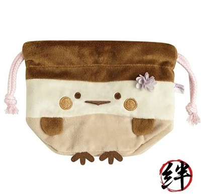Sumiroko Gurashi Everyone Kotoriko Plüsch Mini Kordelzug Suzume CA26301
