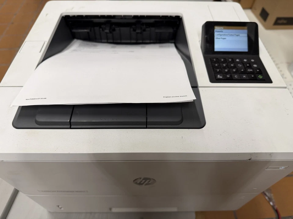 Impressora a Laser HP LaserJet Enterprise M507dn 1PV87A Impressora Perfeita - Imagem 3 de 4