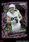 2025 Panini Prizm Football No Huddle Pink T.J. Hockenson #173