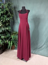 Lulus Burgundy long gown dress size S