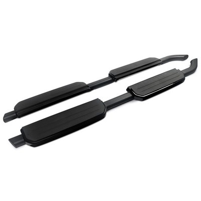 Black 2Pcs Running Board Fits for Defender 110 130 2020-2026 Fixed Side Steps