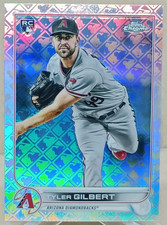Tyler Gilbert 2022 Topps Chrome Logofractor Edition - Rookie Card #71