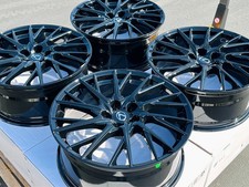 4 New 19 Black Rims 19x8 Wheels Fits Lexus Rc200t Rc300 Rc350 Rc Turbo Rc200