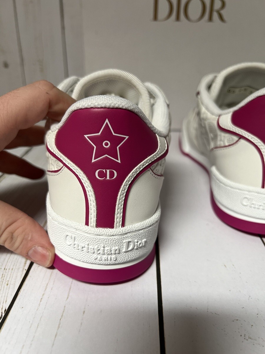 Christian Dior 'Dior One' Oblique Leather Sneaker White