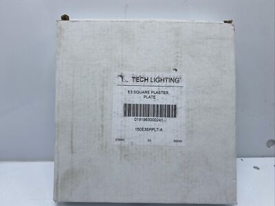 (A) Tech Lighting 150E3SPPLT-A E3 3  Inch Square Flang Wall Wash trim  