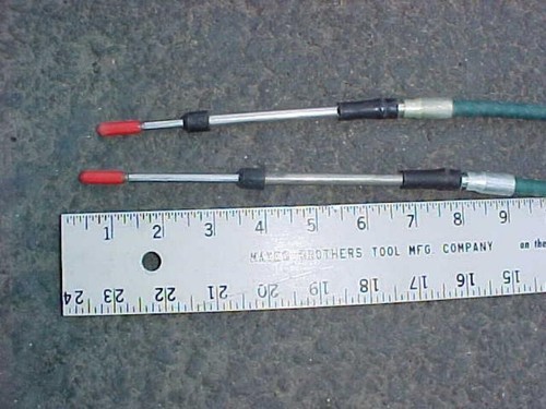 28' CABLECRAFT Push-Pull Bulkhead Control Cable 184-VGG-3-336 Industrial Marine - Picture 2 of 2