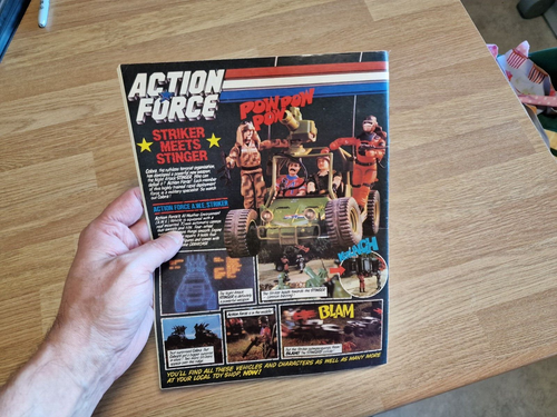 1987 Marvel - Action Force 12 - 23rd May 87 - Very Good- (7.5) Condition - Picture 2 of 8