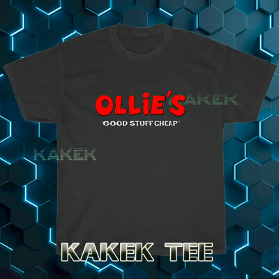 OLLIE'S Bargain Outlet Store Logo American T- Shirt Funny Size S to 5XL