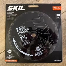 SKILSAW 75924  7-1/4-in 24-Tooth Carbide Circular Saw Framing Blade FREE SHIP
