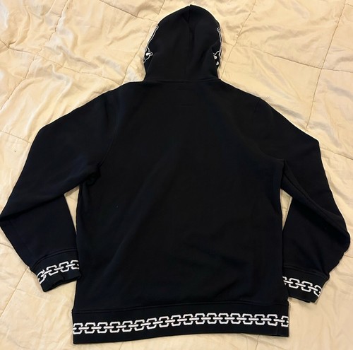 Lurking Class By Sketchy Tank Sweatshirt Mens Medium Black Pullover Embroidered - Picture 3 of 7