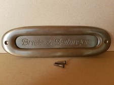 Messing Antik Style Briefschlitz Zeitung Schlitz Briefklappe Brief Einwurf  LP4A