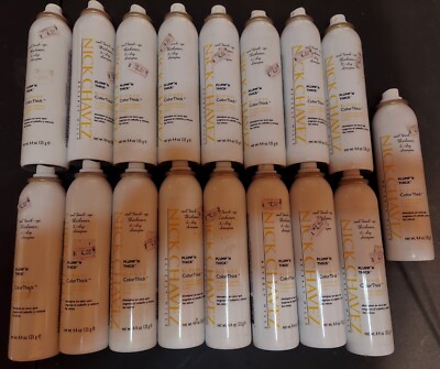 17 Cans Of Nick Chavez Plump N Thick Blonde Color Thick Root Touch-Up