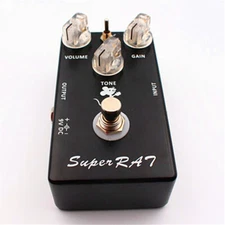 Handwired Upgraded Guitar Overdrive Distortion FUZZ Boost Based on Pro Co RAT