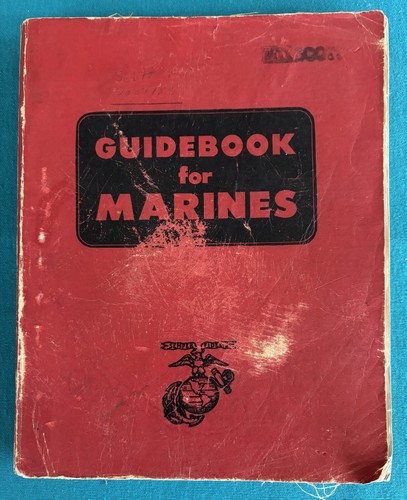Guidebook for Marines USMC 1954 - Picture 1 of 2