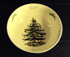 Spode Weihnachtsbaum Ornament - Gepufftes Herz 10cm Porzellan