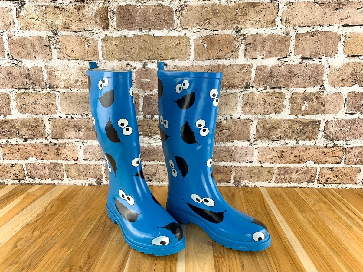 Sesame street top rain boots