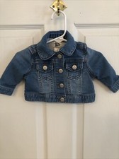 Baby B  Gosh Infant Blue Denim Jean Jacket 3 Month