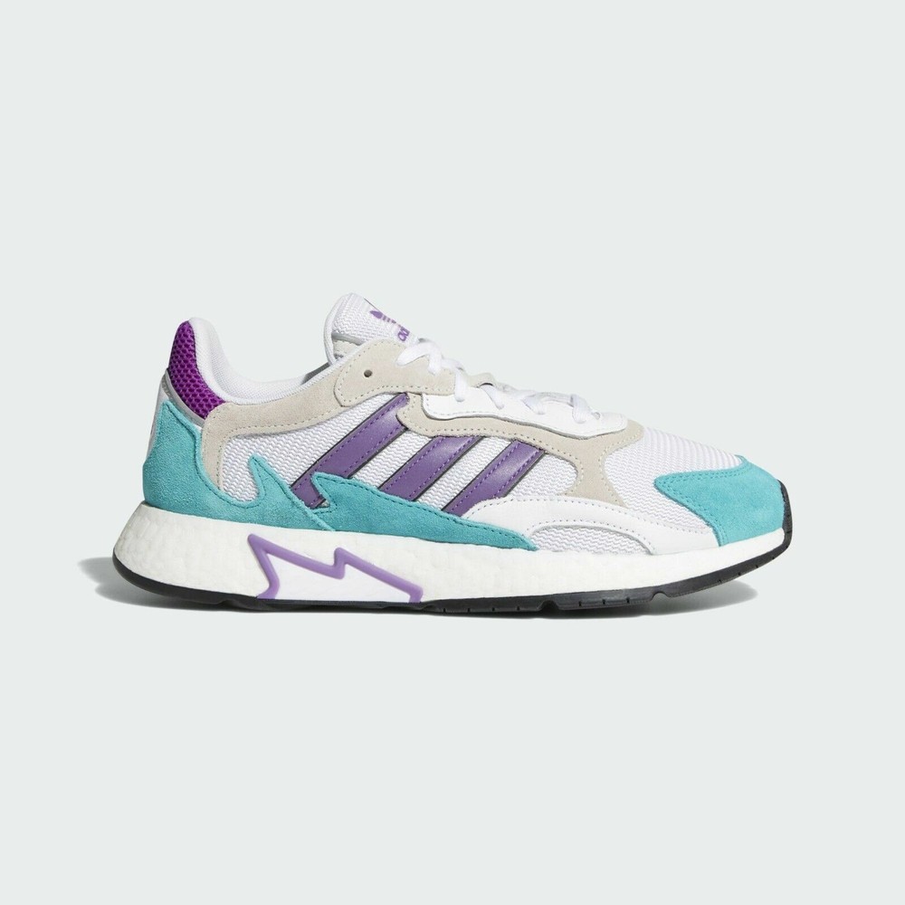 Adidas Tresc Running Shoes Boost Purple Teal 90's Charlotte Hornets EH1352