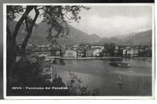 TRENTO (974) - RIVA Panorama dal Paradiso - Fp/Vg 1927