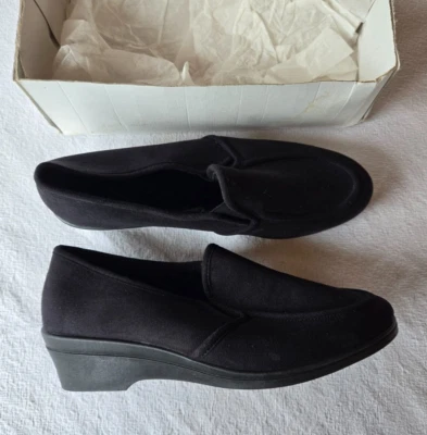 Chaussons/charentaises neufs Rohde noir taille 40 modèle n° 2568 (pa) - Photo 1/4