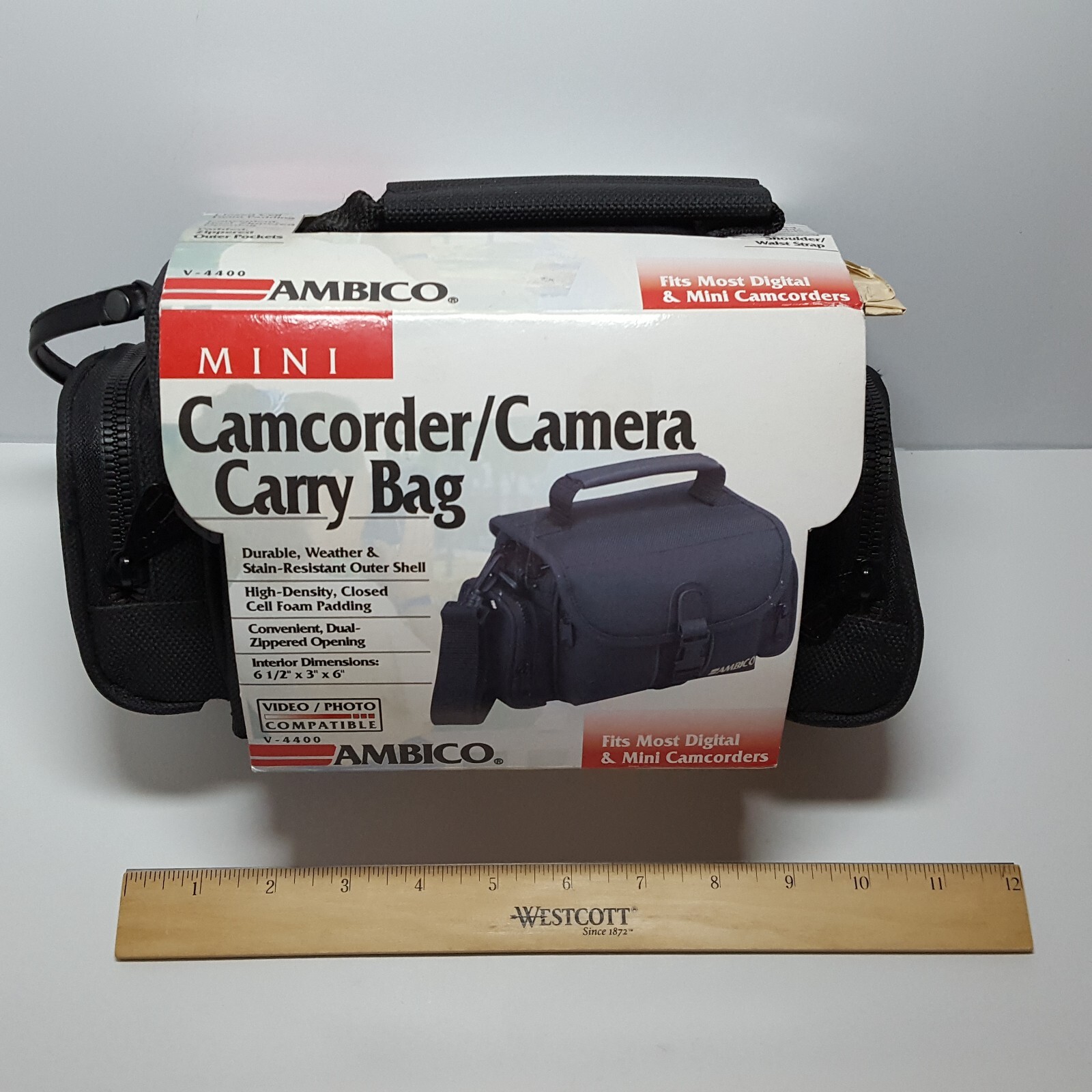 Camera Padded Carry Bag W/ Padded Shoulder Strap