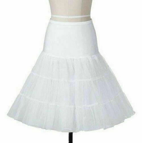 Ms 26" Vintage Petticoat Crinoline Underskirt Fancy Skirt Slips 50s Tutu Dress - Image 2 of 4