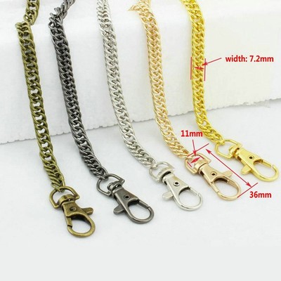 120cm Gold Chain Straps For Bags Shoulder Handbag Chains DIY Belt Hardware For H