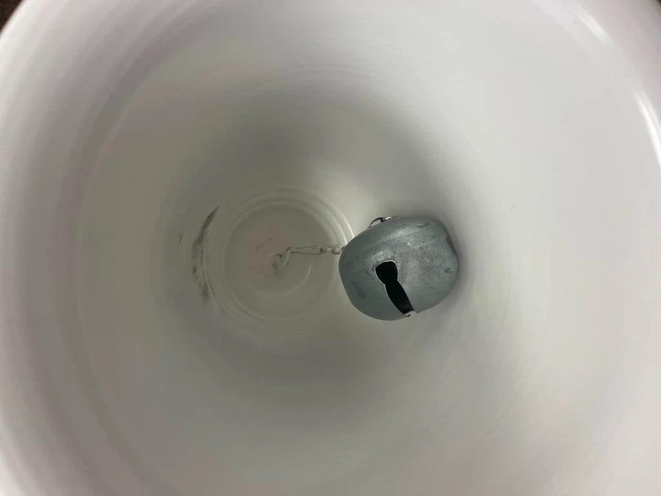 RARE LA Dodgers Jumbo Rustic Metal Bell MLB Los Angeles Baseball Licensed NWT - Image 3 of 4