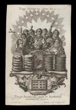 santino engraving 1700 SS. TWELVE APOSTLES klauber